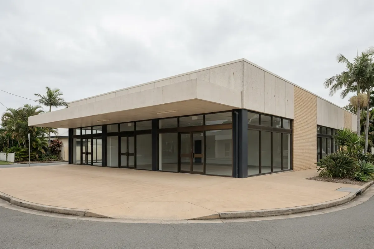 Gold Coast retail and office premises of the kind assessed in a commercial property valuation