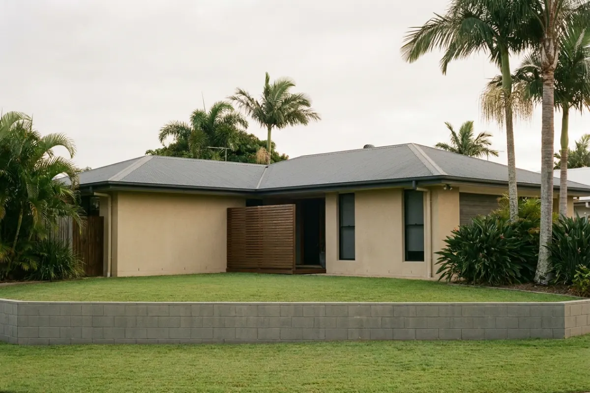 Contemporary Gold Coast home of the kind assessed in a residential property valuation